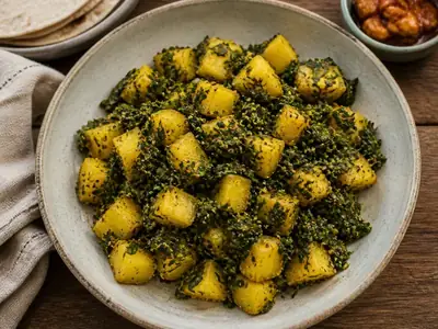 Methi Bateta Shaak