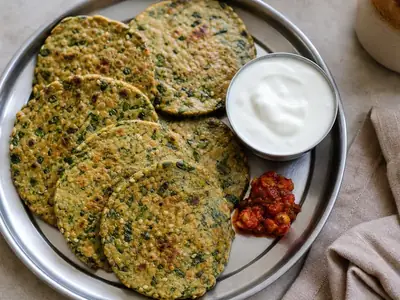Methi Dhebra (Baked)