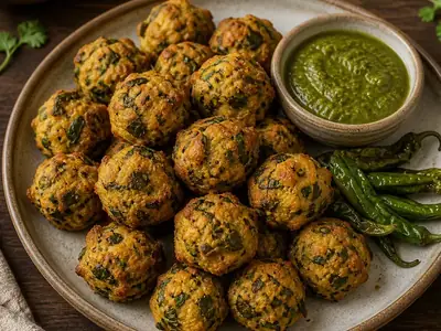 Methi Na Gota (Baked Fritters)