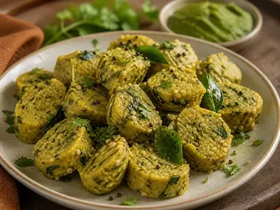 Doodhi Muthia (Steamed Spiced Logs)