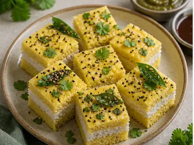 Paneer Dhokla (Steamed)