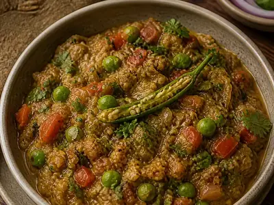 Ringan No Olo (Gujarati Smoked Brinjal)