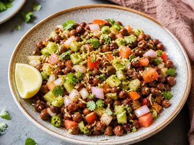 Roasted Chana Chaat