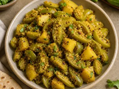 Tindora Nu Shaak (Gujarati Ivy Gourd)