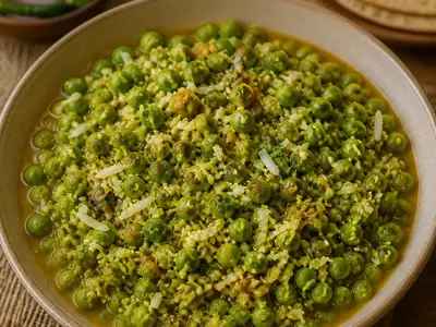 Tuvar Lilva Nu Shaak (Tender Pigeon Pea)