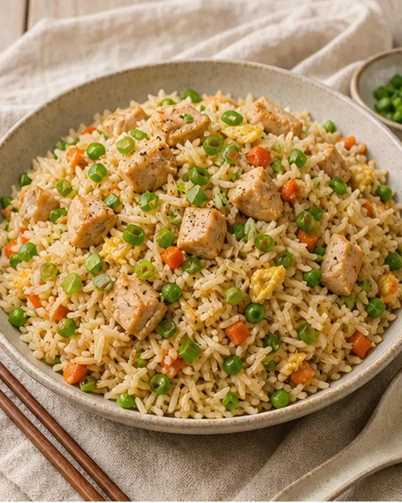 Healthy Chicken Fried Rice