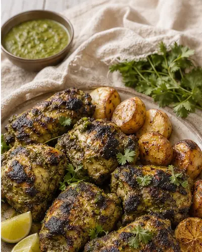 Indian BBQ Cafreal Chicken