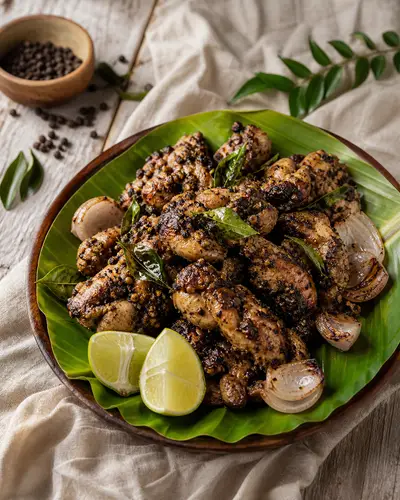 Indian BBQ Garlic Pepper Chicken