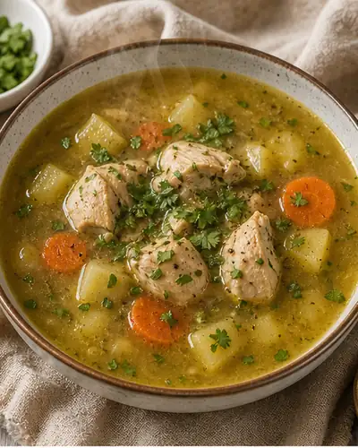 Classic Indian Chicken Soup