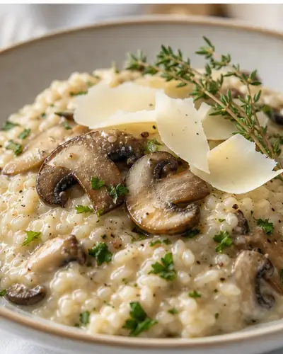 Mushroom Risotto