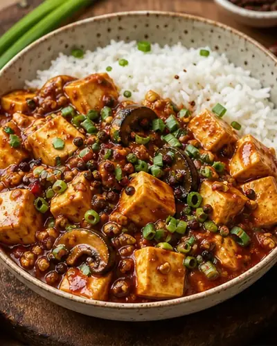Tofu Mapo (Veg + Spicy)
