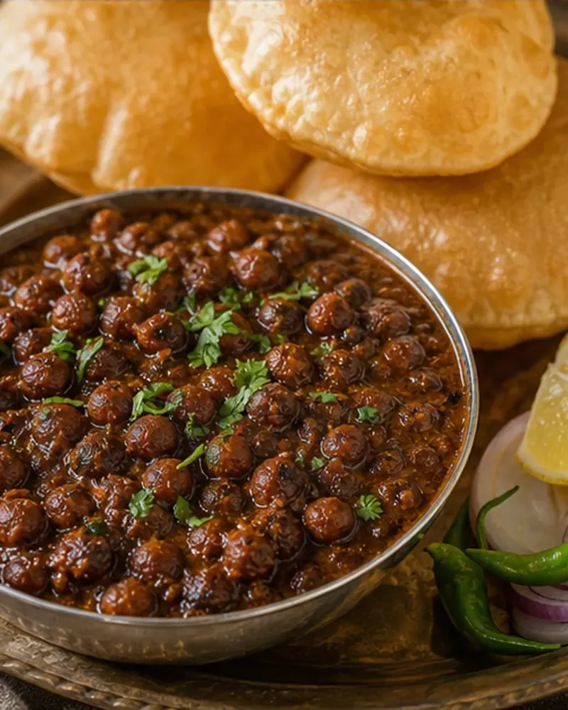 Kala Chana Curry (Black Chickpea)