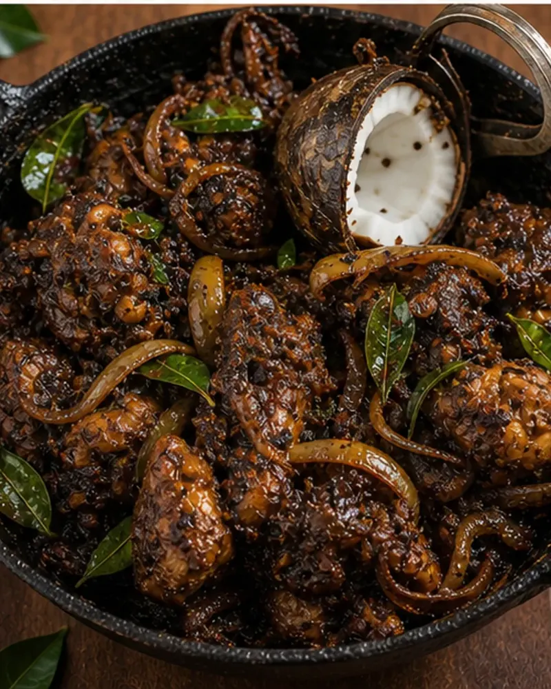 Kerala Pepper Chicken Roast