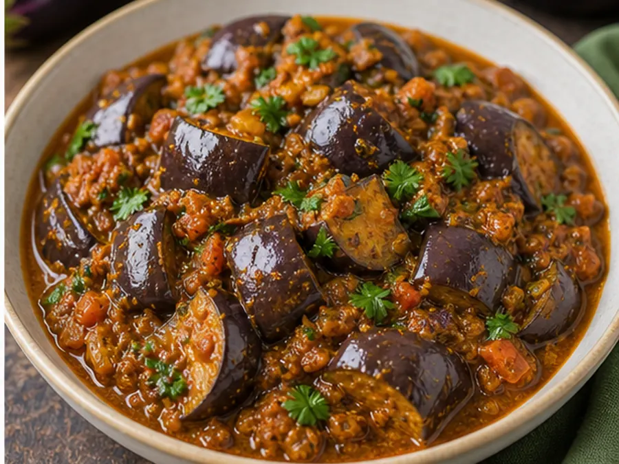 Keto Baingan Masala