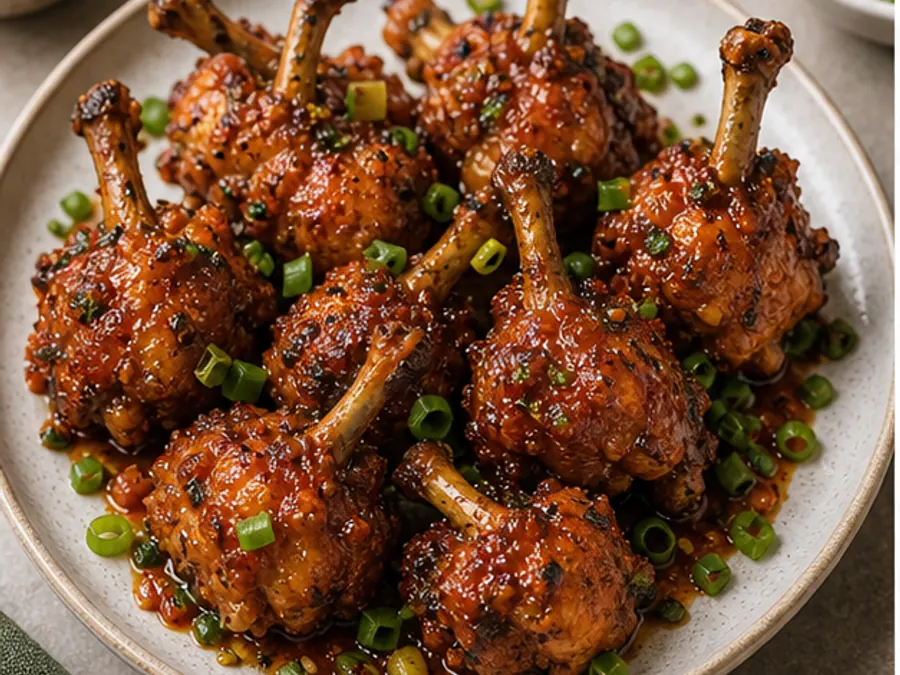 Keto Baked Chicken Lollipop