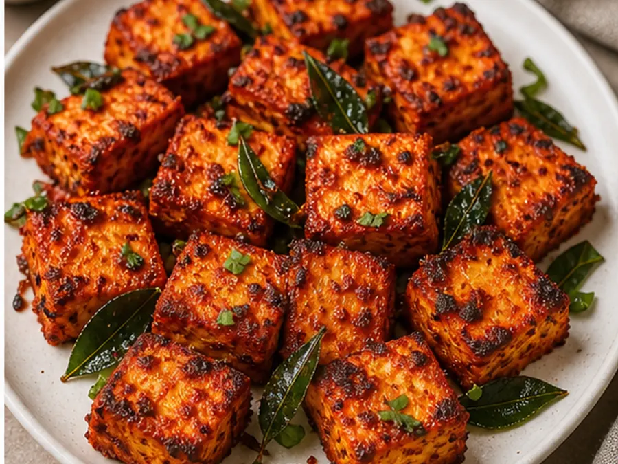 Keto Baked Paneer 65