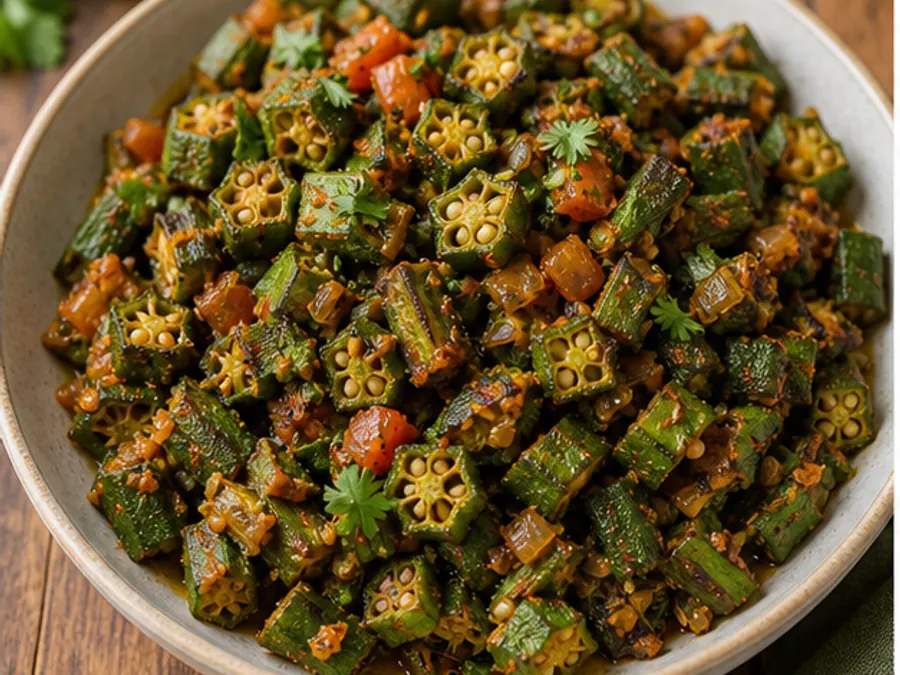 Keto Bhindi Masala