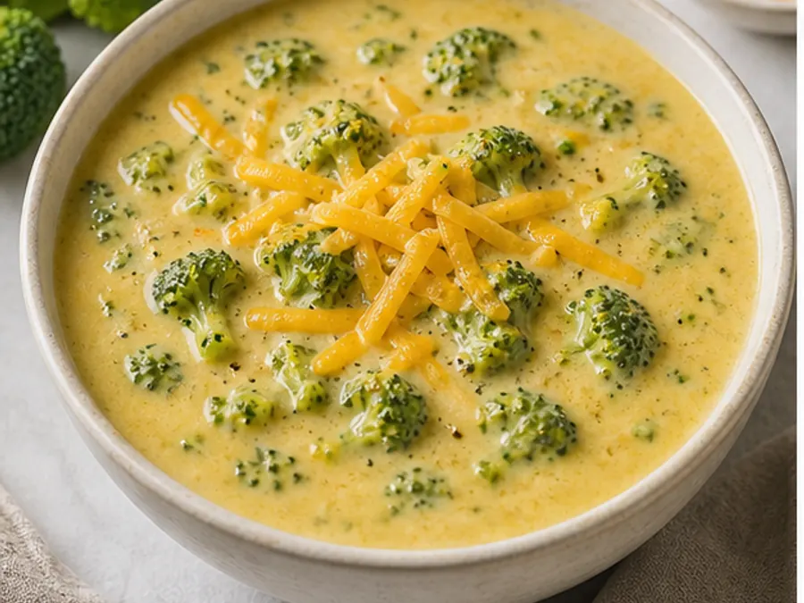 Keto Broccoli Cheddar Soup