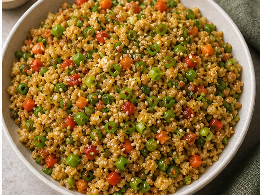 Keto Cauliflower Fried Rice