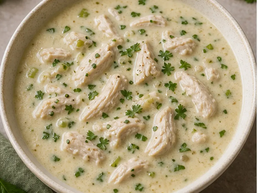 Keto Chicken Malai Soup