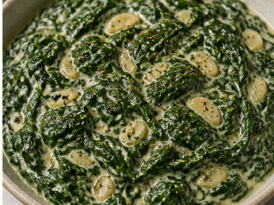 Keto Creamed Spinach