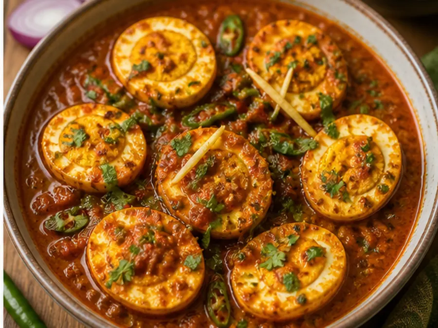 Keto Dhaba Egg Curry