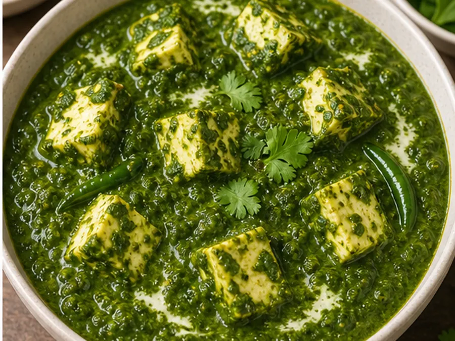 Keto Hariyali Paneer