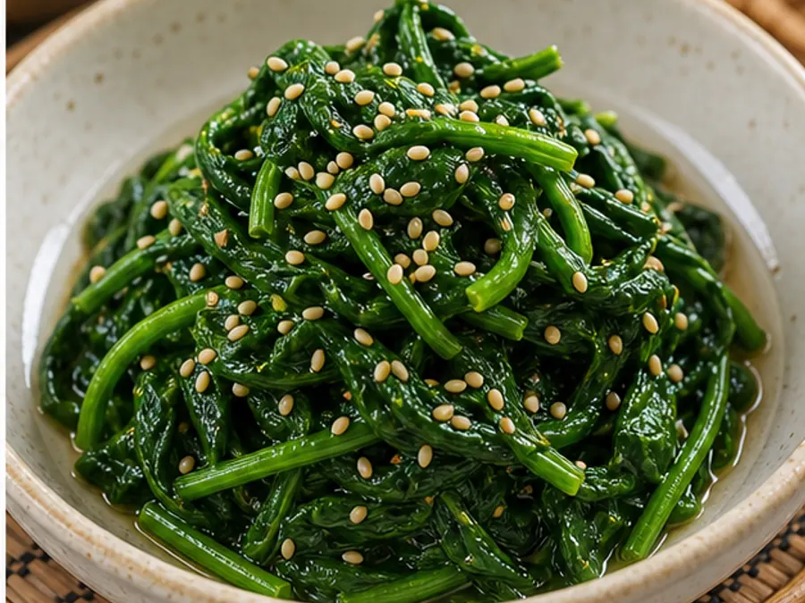 Keto Japanese Sesame Spinach