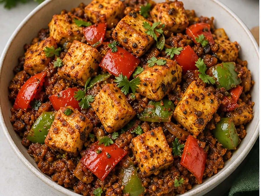 Keto Kadai Paneer