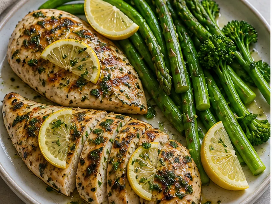 Keto Lemon Herb Chicken
