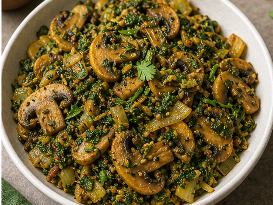 Keto Methi Mushroom