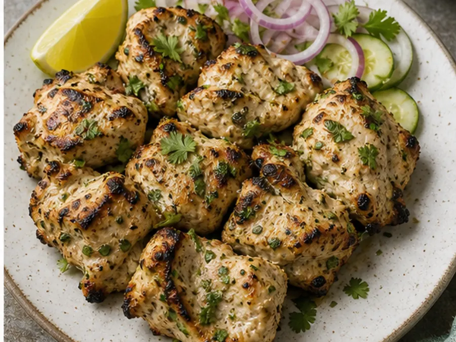 Keto Murgh Malai Tikka