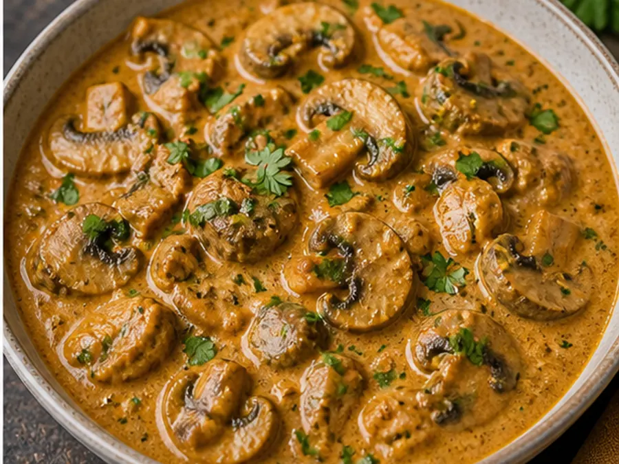 Keto Mushroom Masala