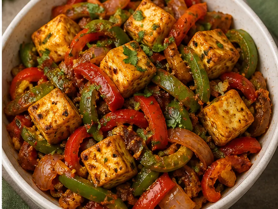 Keto Paneer Jalfrezi