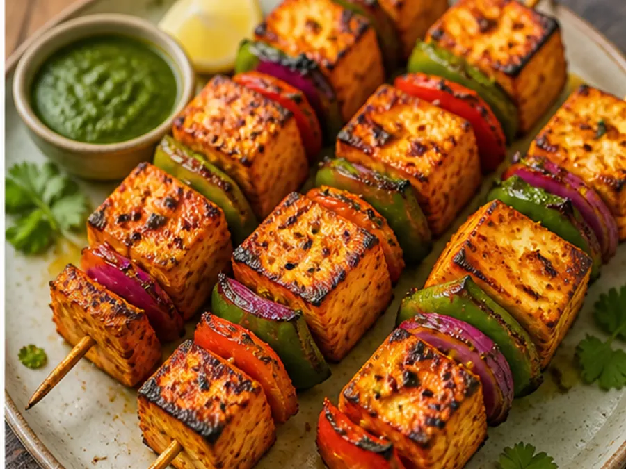 Keto Tandoori Paneer Tikka