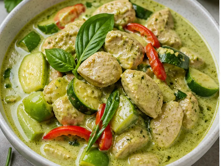 Keto Thai Green Chicken Curry