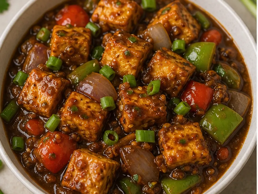 Keto Tofu Manchurian