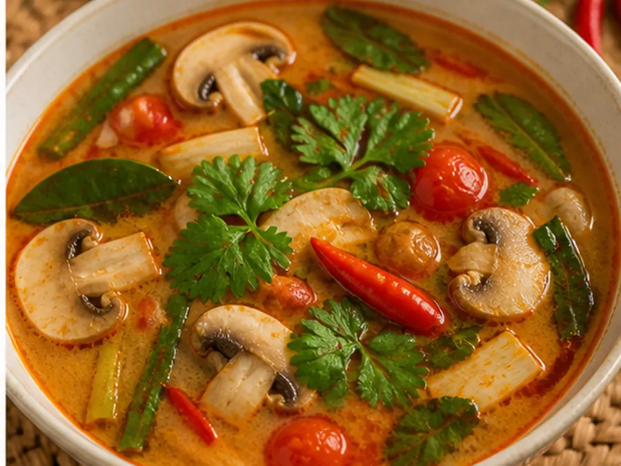 Keto Veg Tom Yum