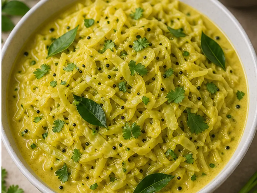 Keto Vegan Cabbage Coconut Curry