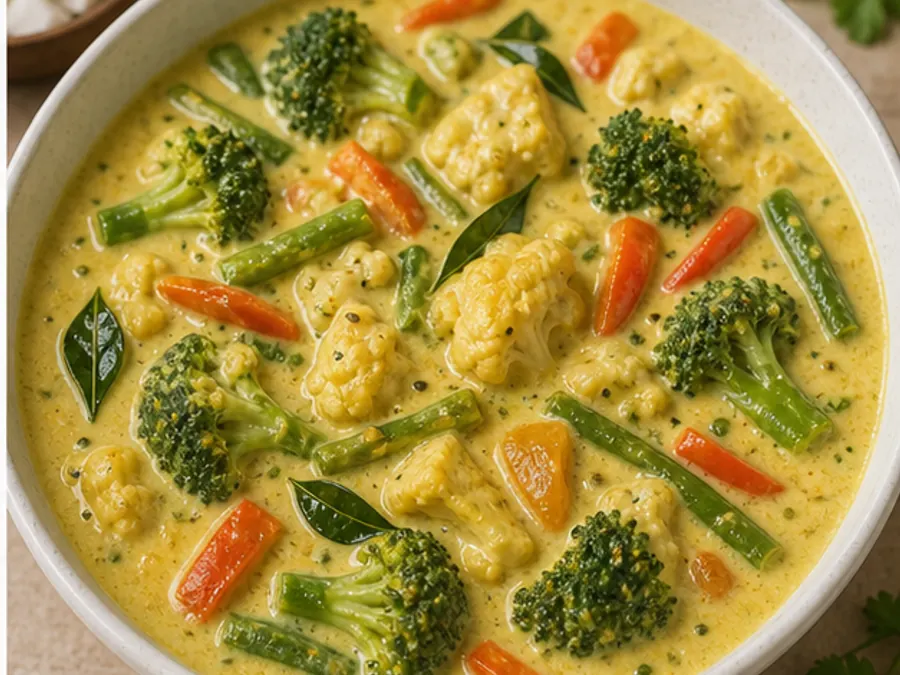 Keto Vegan Coconut Veg Korma