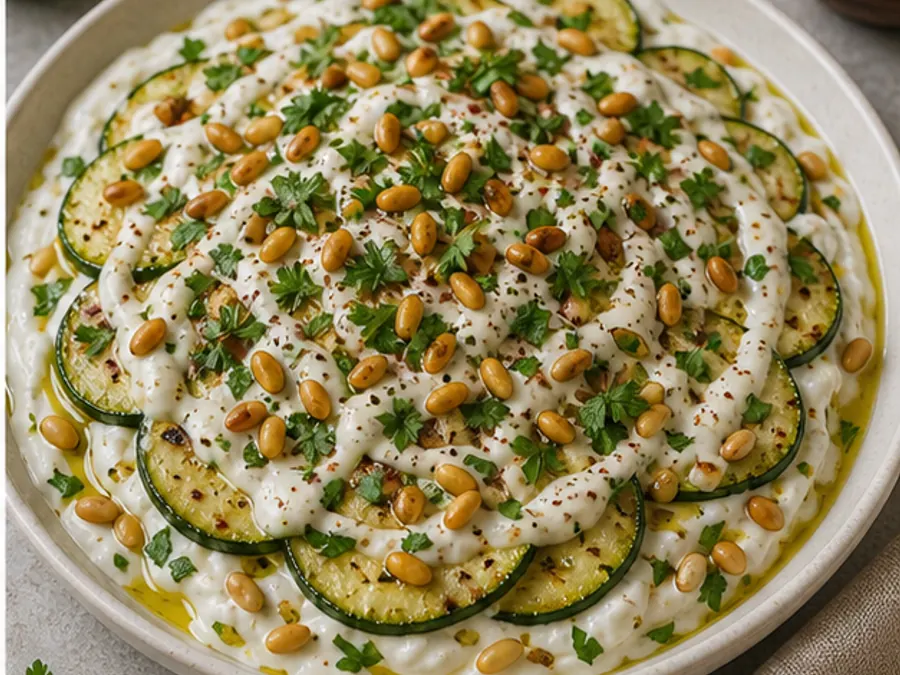Keto Zucchini Fatteh