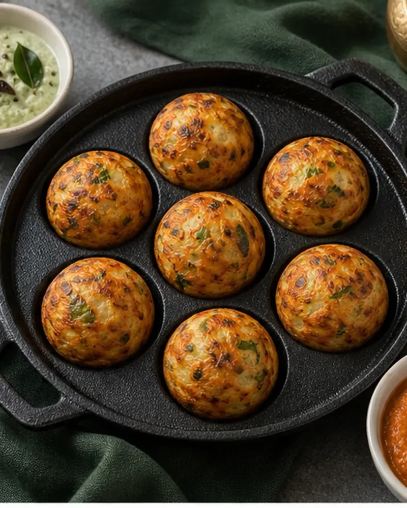 Kuzhi Paniyaram (Savoury)