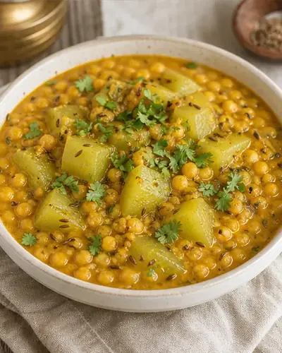 Lauki Chana Dal