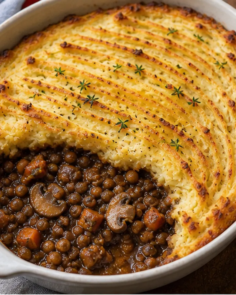 Vegan Lentil Cottage Pie