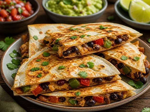 Vegan Bean Quesadillas