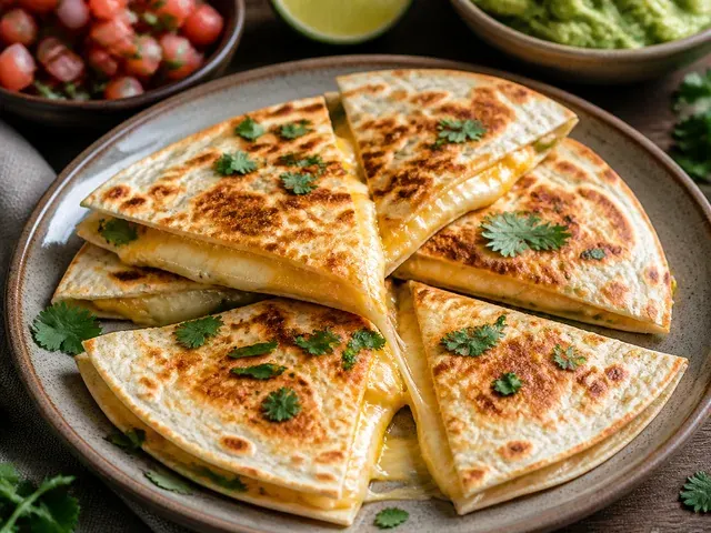 Classic Cheese Quesadillas