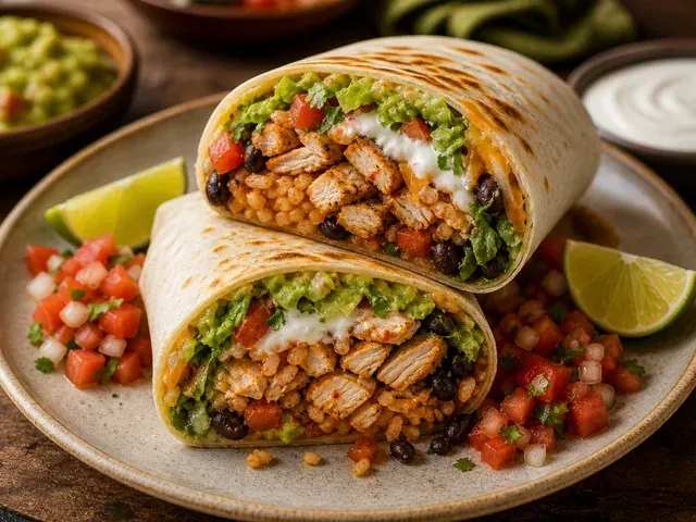 Chicken Burrito Supreme