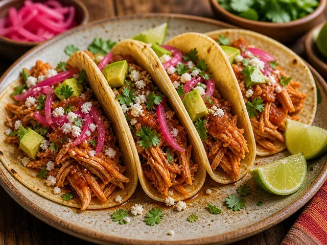 Chicken Tinga Tacos