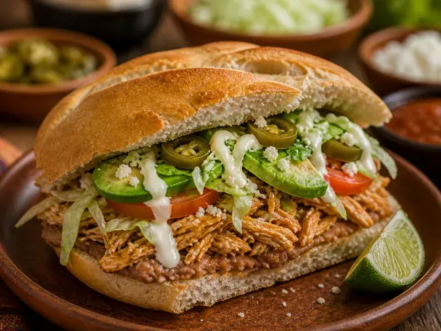 Chicken Tortas (Mexican Sandwich)