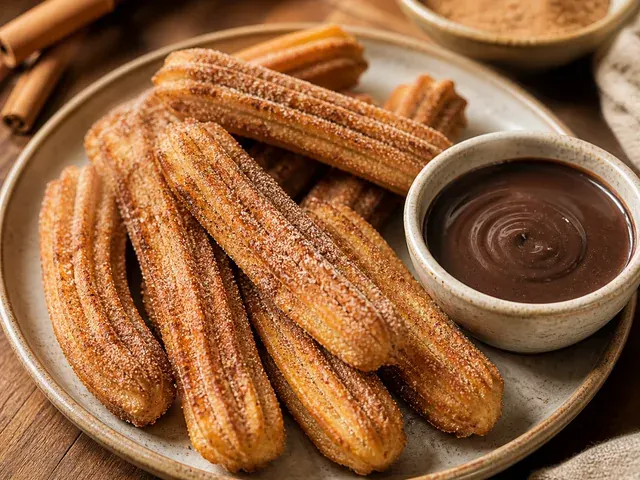 Vegan Baked Churros